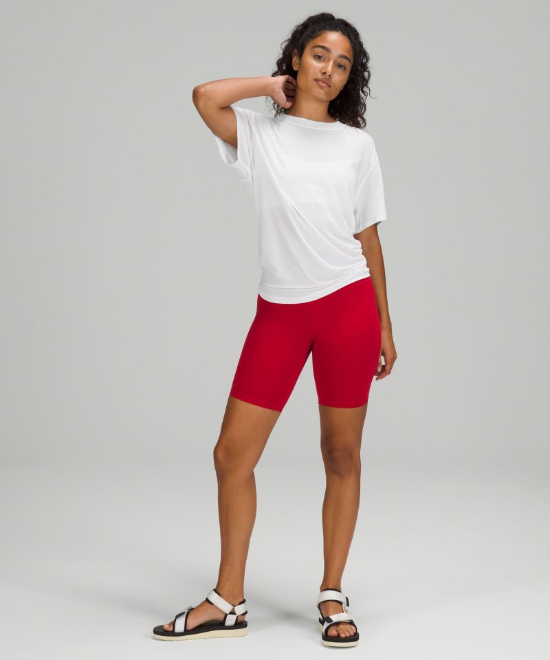 Lululemon All Yours Short-Sleeve T-Shirt *Vitasea White Online Outlet Sale