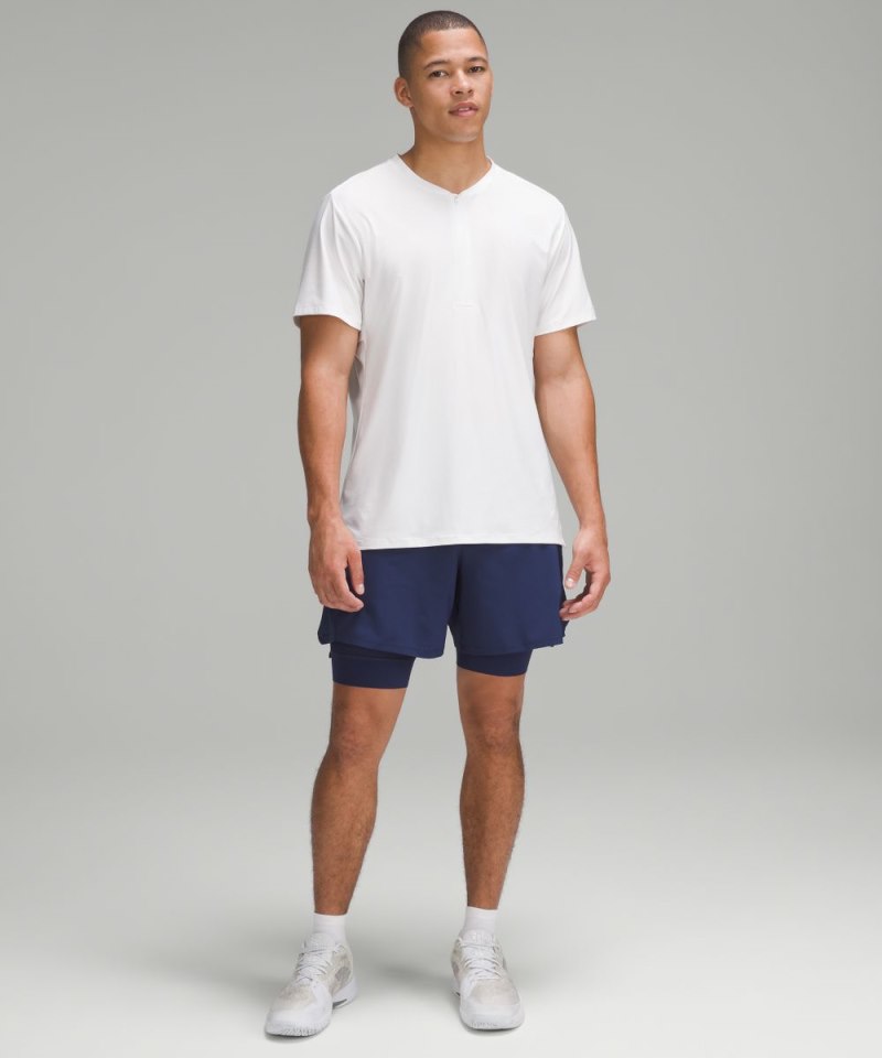 Lululemon Vented Tennis Short 6" Night Sea Online Outlet Sale