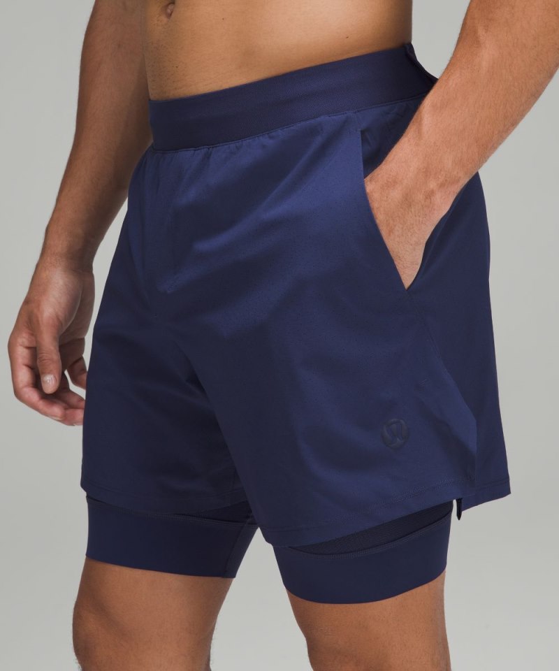 Lululemon Vented Tennis Short 6" Night Sea Online Outlet Sale