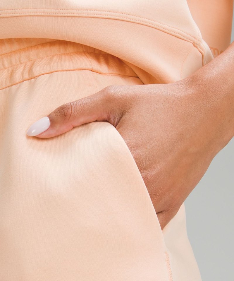 Lululemon Softstreme High-Rise Short 4" Peach Bellini Online Outlet Sale