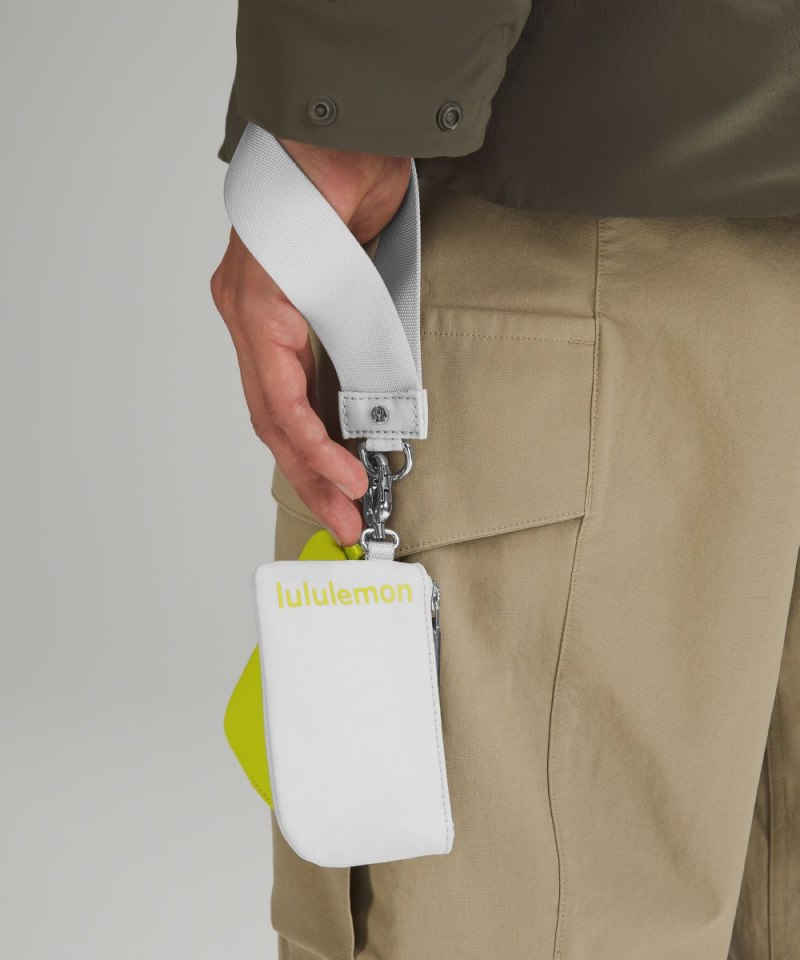 Lululemon Dual Pouch Wristlet Vapor / Lichen Lime Online Outlet Sale