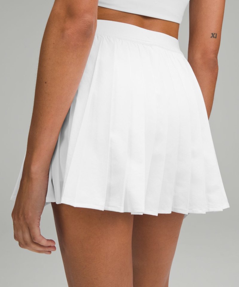 Lululemon High-Rise Pleated Tennis Skirt White Online Outlet Sale