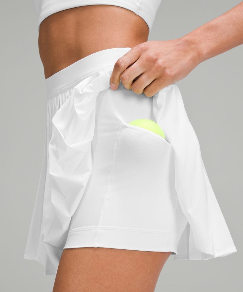 Lululemon High-Rise Pleated Tennis Skirt White Online Outlet Sale