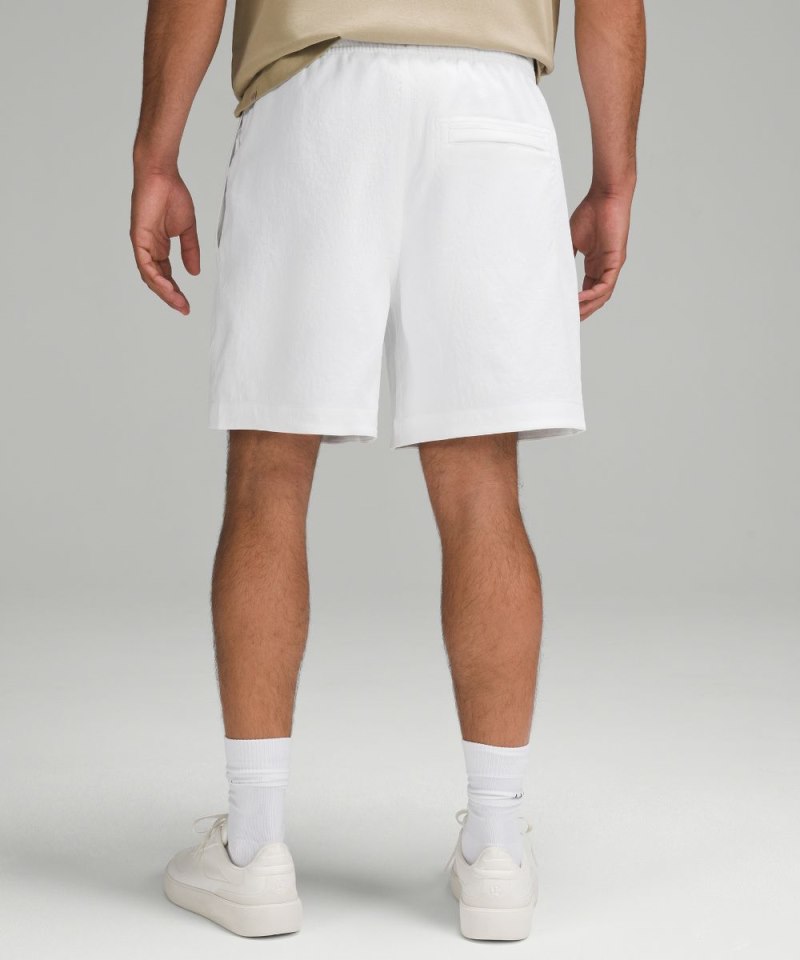 Lululemon Relaxed-Fit Pull-On Short 7" *Light Woven White Online Outlet Sale
