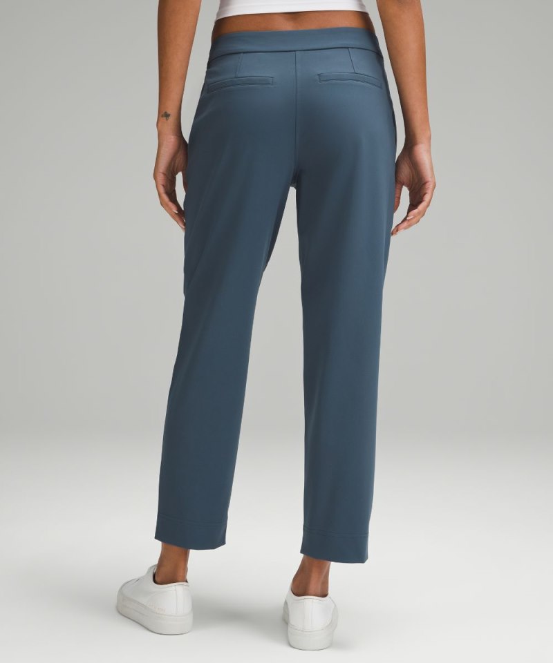 Lululemon Tapered-Leg Mid-Rise Pant 7 / 8 Length *Luxtreme Iron Blue Online Outlet Sale