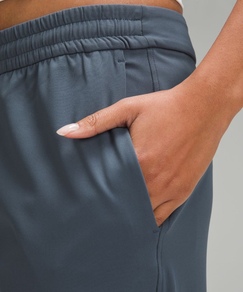 Lululemon Tapered-Leg Mid-Rise Pant 7 / 8 Length *Luxtreme Iron Blue Online Outlet Sale