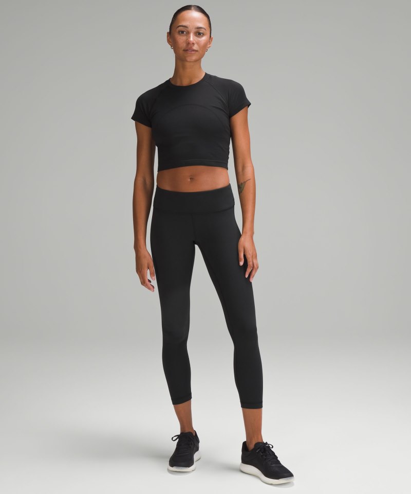 Lululemon Wunder Train Low-Rise Tight 25" Black Online Outlet Sale