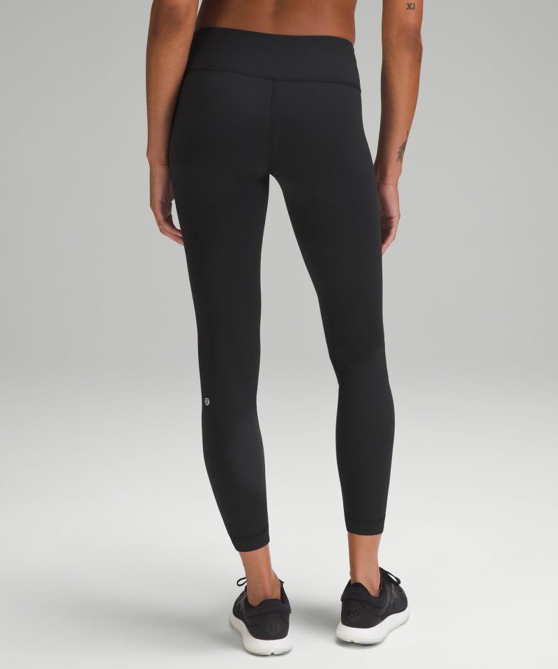 Lululemon Wunder Train Low-Rise Tight 25" Black Online Outlet Sale