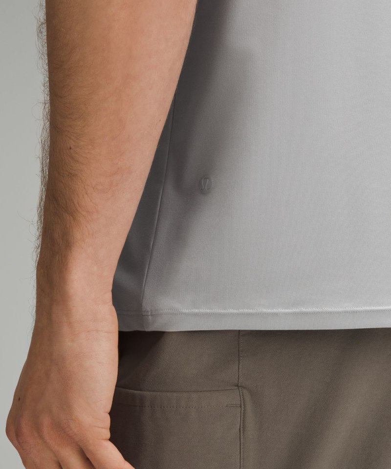 Lululemon Ultra-Soft Nulu Short-Sleeve T-Shirt Silver Drop Online Outlet Sale