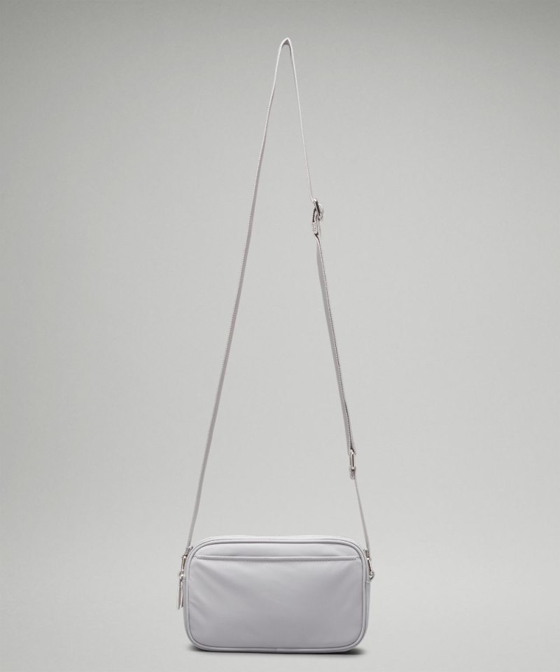 Lululemon Crossbody Camera Bag 2L Silver Drop Online Outlet Sale