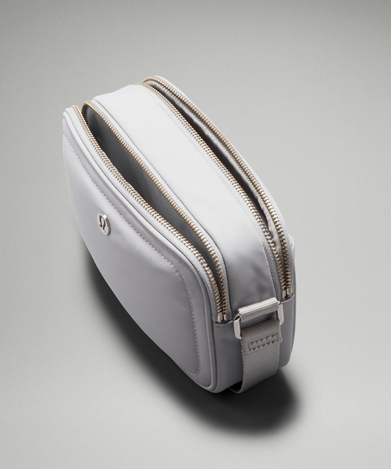 Lululemon Crossbody Camera Bag 2L Silver Drop Online Outlet Sale