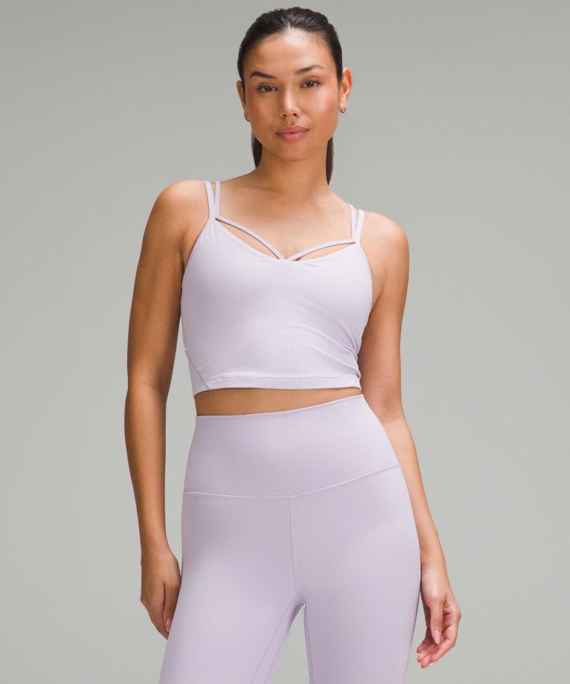 Lululemon lululemon Align™ Strappy Ribbed Tank Top Lilac Ether Online Outlet Sale
