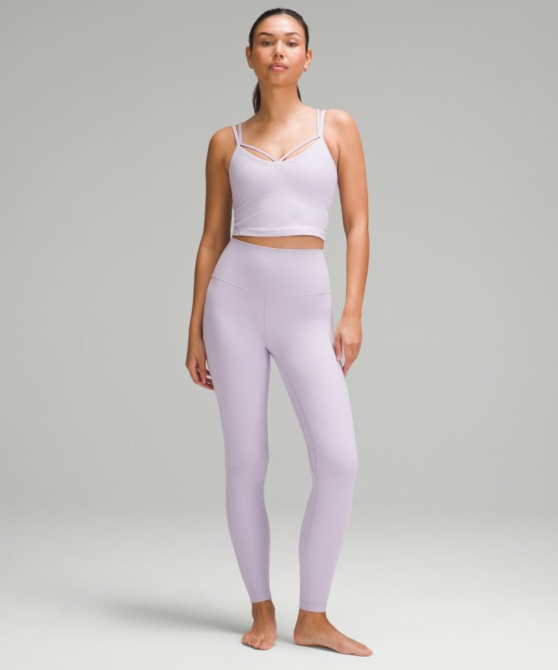 Lululemon lululemon Align™ Strappy Ribbed Tank Top Lilac Ether Online Outlet Sale
