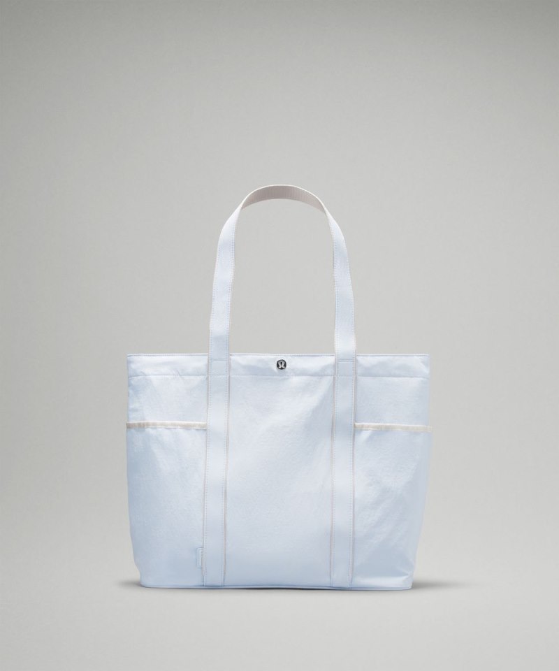 Lululemon Daily Multi-Pocket Tote Bag 20L Windmill / White Opal Online Outlet Sale