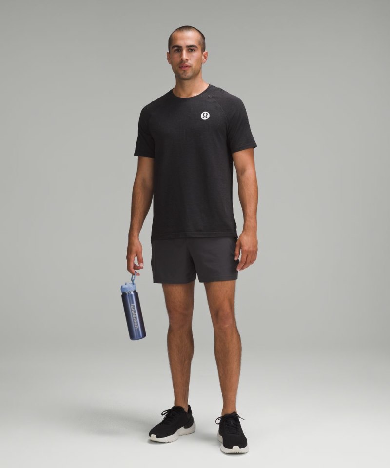 Lululemon Back to Life Sport Bottle 24oz *Straw Lid Blue Linen Online Outlet Sale
