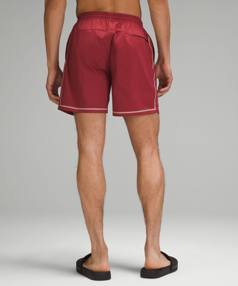Lululemon Hybrid Pool Short 7" *Linerless Gamay Red Online Outlet Sale