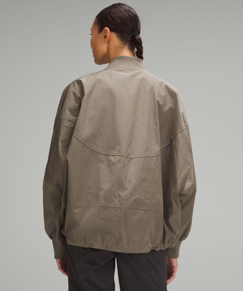 Lululemon Lightweight Hem-Cinch Bomber Jacket Nomad Online Outlet Sale