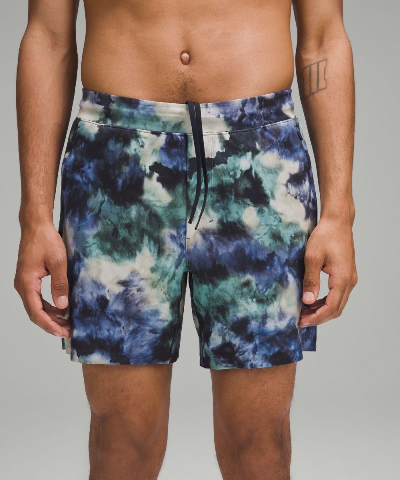 Lululemon Balancer Short 6" Meteor Wash Print Multi Online Outlet Sale