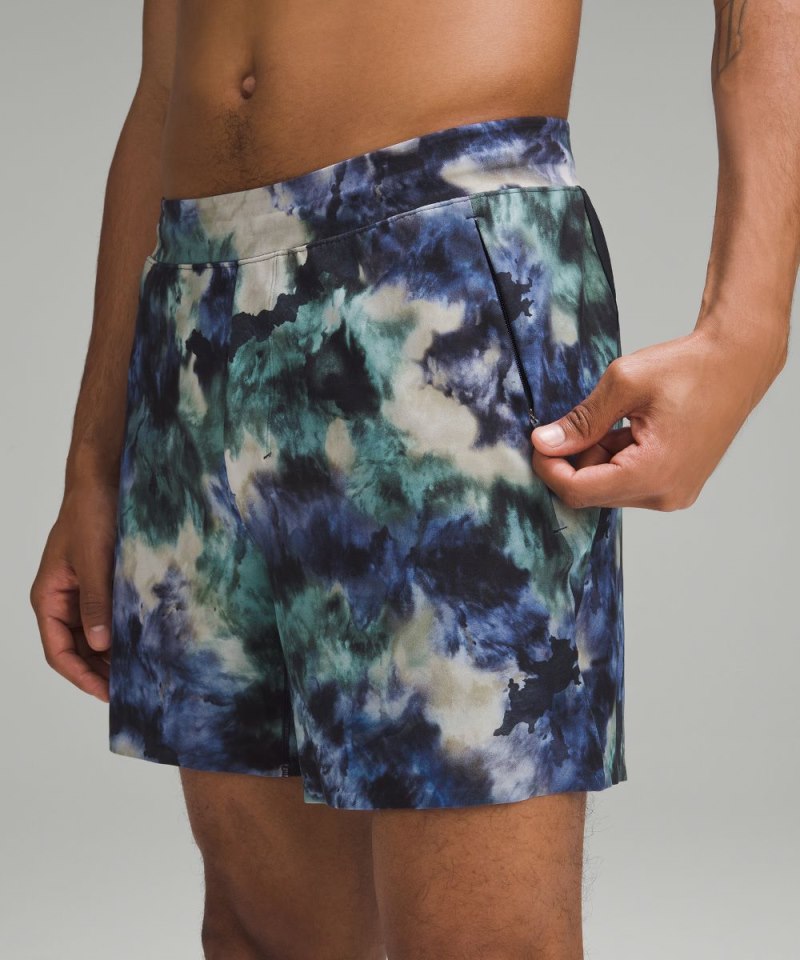 Lululemon Balancer Short 6" Meteor Wash Print Multi Online Outlet Sale