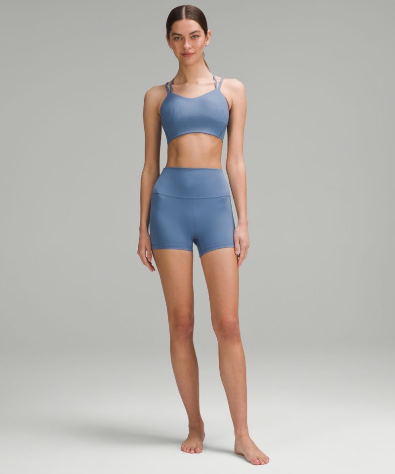 Lululemon lululemon Align™ High-Rise Short 4" Oasis Blue Online Outlet Sale