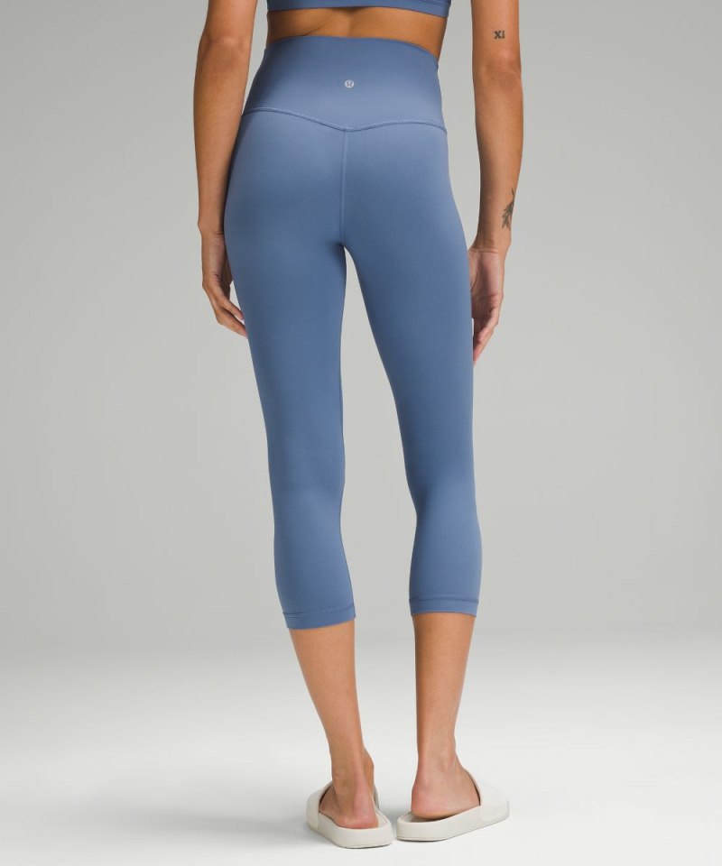 Lululemon lululemon Align™ High-Rise Crop 21" Oasis Blue Online Outlet Sale