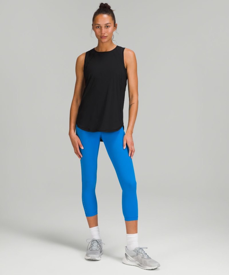 Lululemon Sculpt Tank Top *Back Vent Black Online Outlet Sale