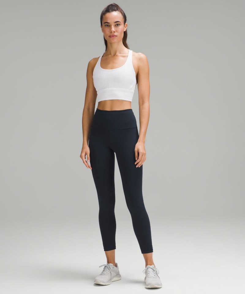 Lululemon Wunder Train High-Rise Tight with Pockets 25" True Navy Online Outlet Sale