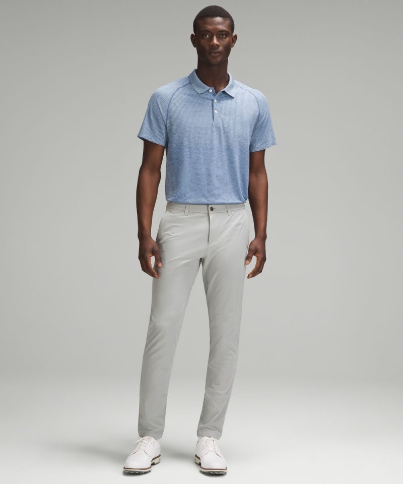 Lululemon Metal Vent Tech Polo Shirt *Updated Fit Sundance / Oasis Blue Online Outlet Sale