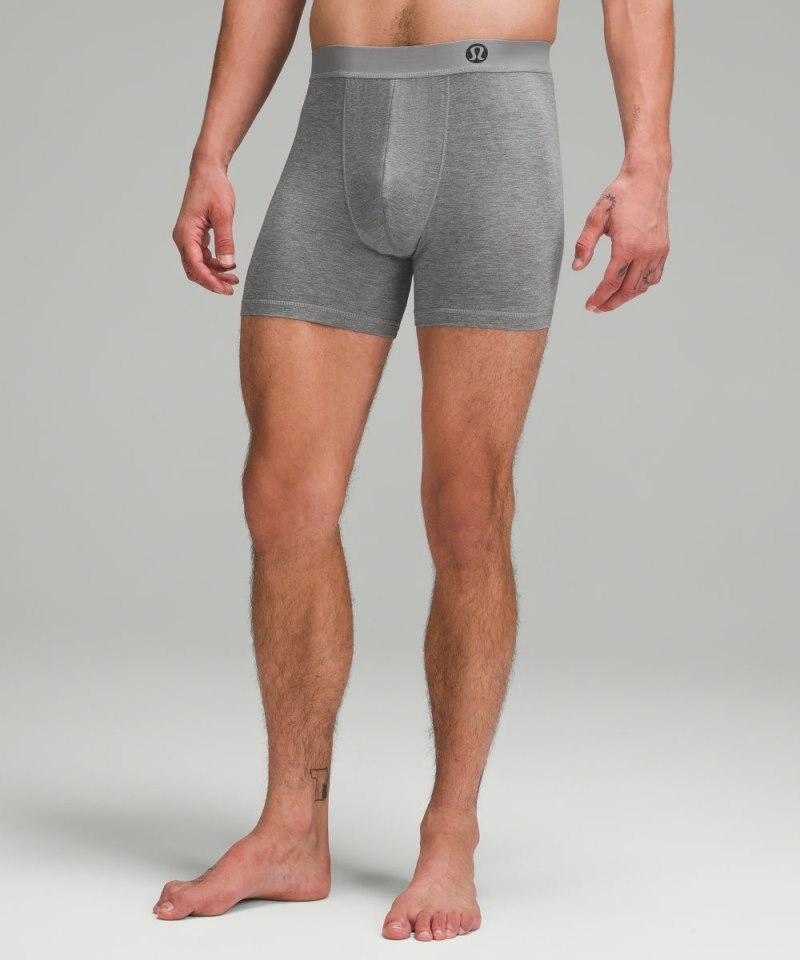 Lululemon Always In Motion Boxer 5" *3 Pack Black / Heathered Core Medium Grey / True Navy Online Outlet Sale