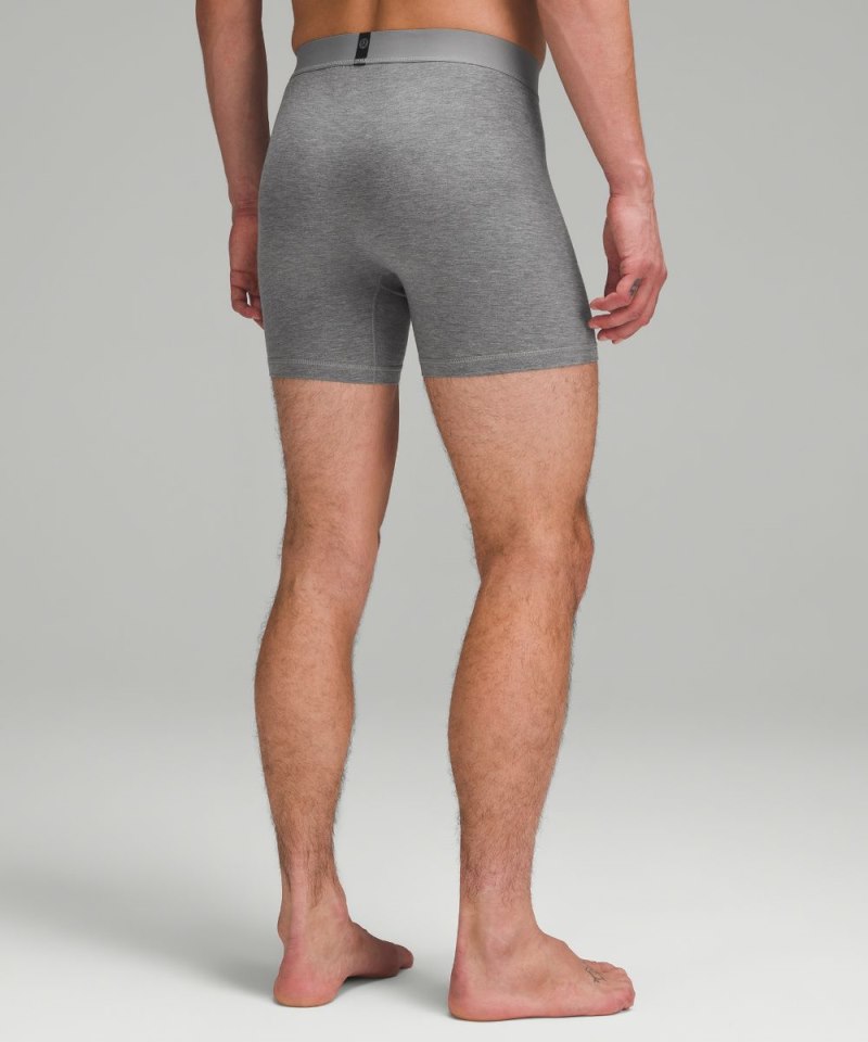 Lululemon Always In Motion Boxer 5" *3 Pack Black / Heathered Core Medium Grey / True Navy Online Outlet Sale