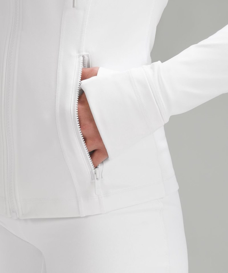 Lululemon Define Hooded Jacket *Nulu White Online Outlet Sale