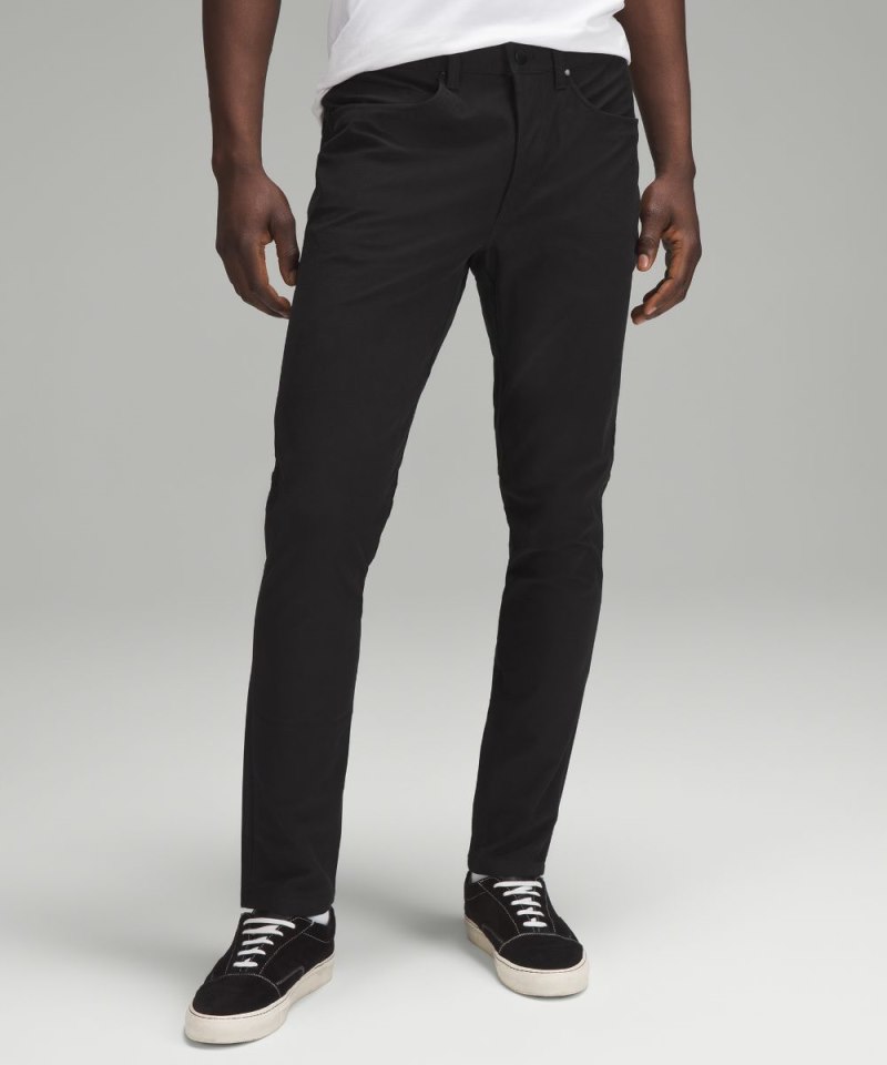 Lululemon ABC Slim-Fit 5 Pocket Pant 34"L *Utilitech Black Online Outlet Sale