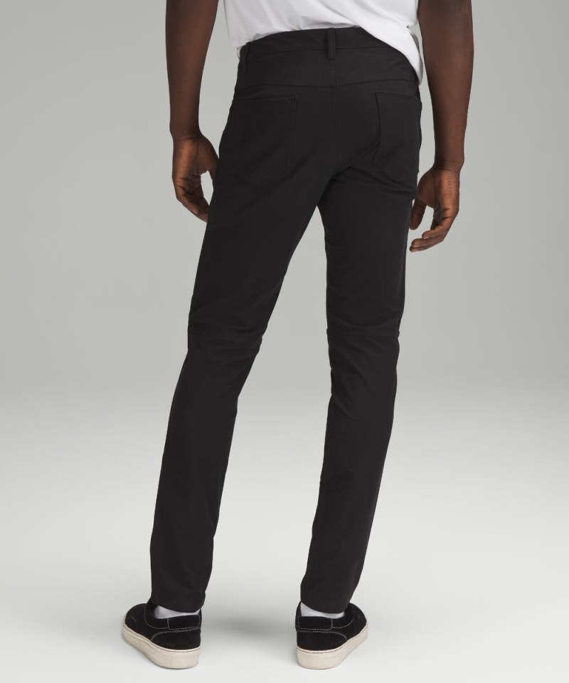 Lululemon ABC Slim-Fit 5 Pocket Pant 34"L *Utilitech Black Online Outlet Sale