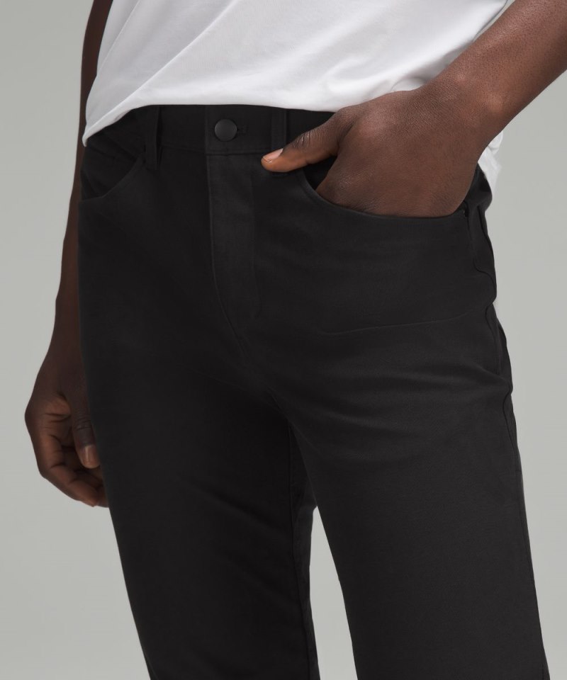 Lululemon ABC Slim-Fit 5 Pocket Pant 34"L *Utilitech Black Online Outlet Sale