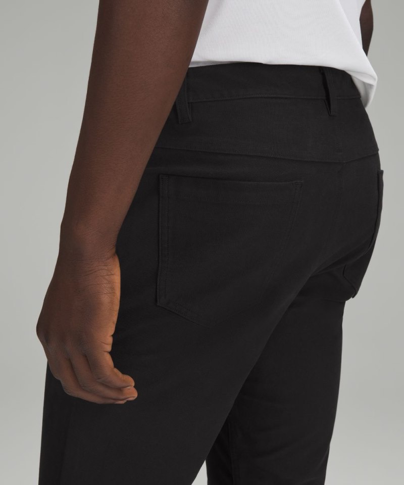 Lululemon ABC Slim-Fit 5 Pocket Pant 34"L *Utilitech Black Online Outlet Sale