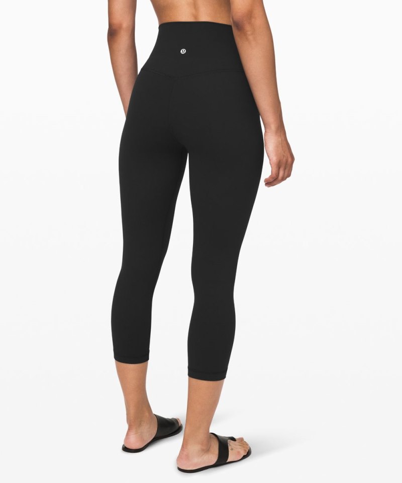 Lululemon lululemon Align™ High-Rise Crop 21" Black Online Outlet Sale