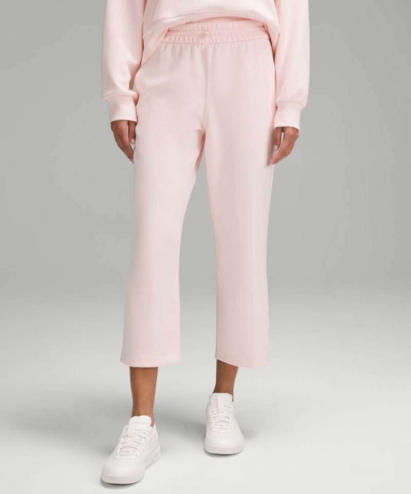 Lululemon Softstreme High-Rise Straight-Leg Cropped Pant Strawberry Milkshake Online Outlet Sale