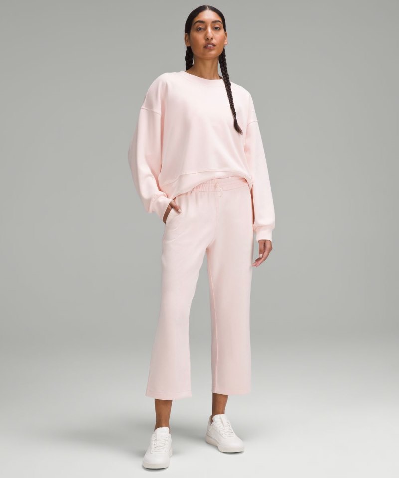 Lululemon Softstreme High-Rise Straight-Leg Cropped Pant Strawberry Milkshake Online Outlet Sale