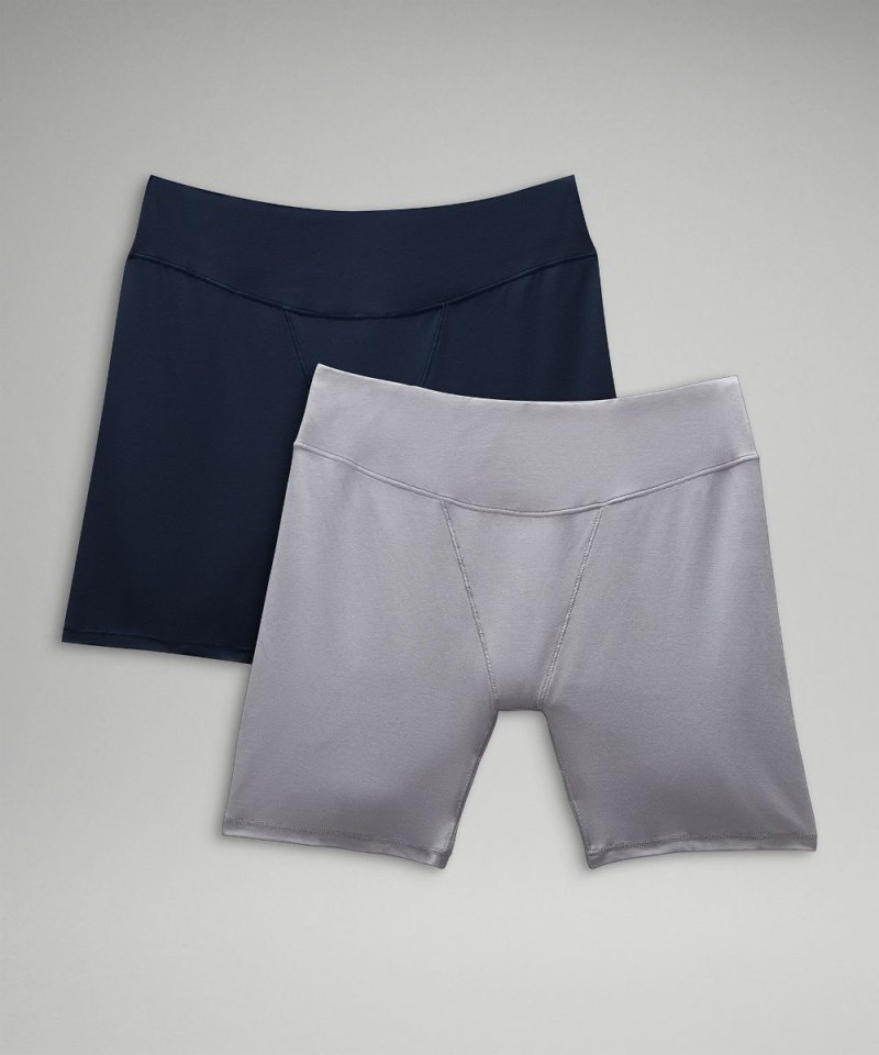 Lululemon UnderEase Super-High-Rise Shortie Underwear *2 Pack True Navy / Rhino Grey Online Outlet Sale
