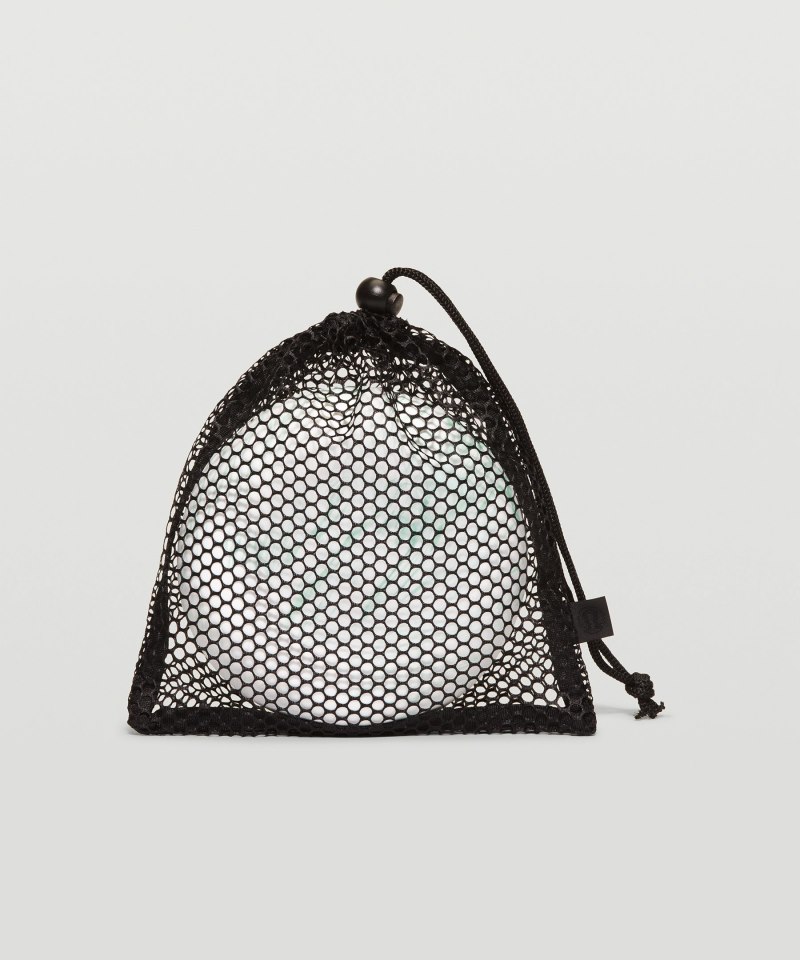 Lululemon Stackable Yoga Cushions *2 Pack Black / White Online Outlet Sale