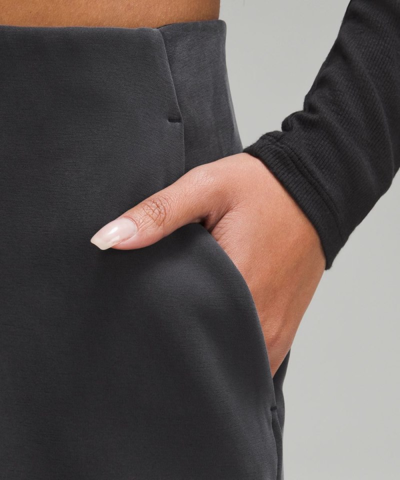 Lululemon Softstreme High-Rise Midi Skirt Black Online Outlet Sale