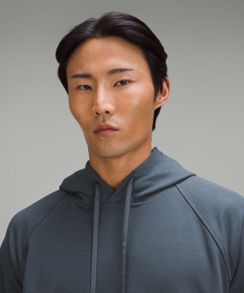 Lululemon City Sweat Pullover Hoodie Iron Blue Online Outlet Sale