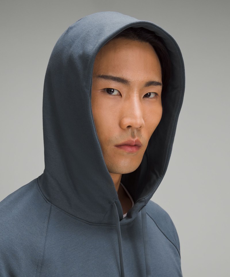 Lululemon City Sweat Pullover Hoodie Iron Blue Online Outlet Sale