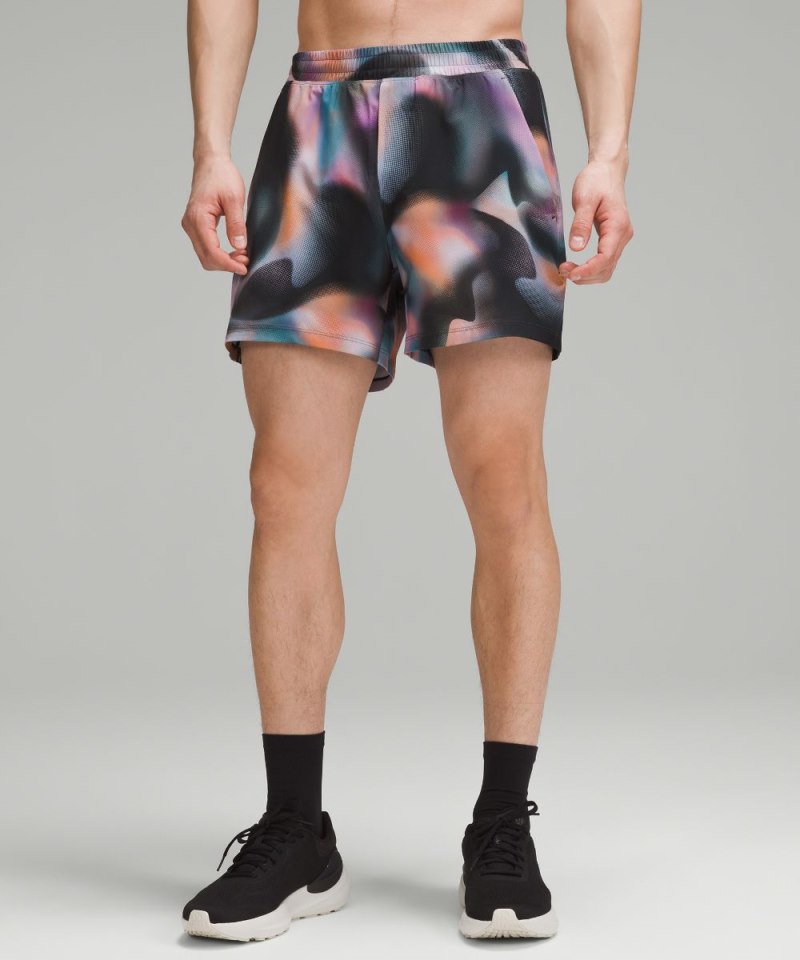 Lululemon Pace Breaker Lined Short 5" Digital Murmuration Teal Multi Online Outlet Sale