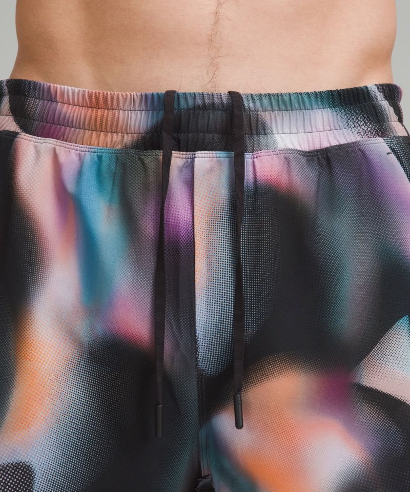 Lululemon Pace Breaker Lined Short 5" Digital Murmuration Teal Multi Online Outlet Sale