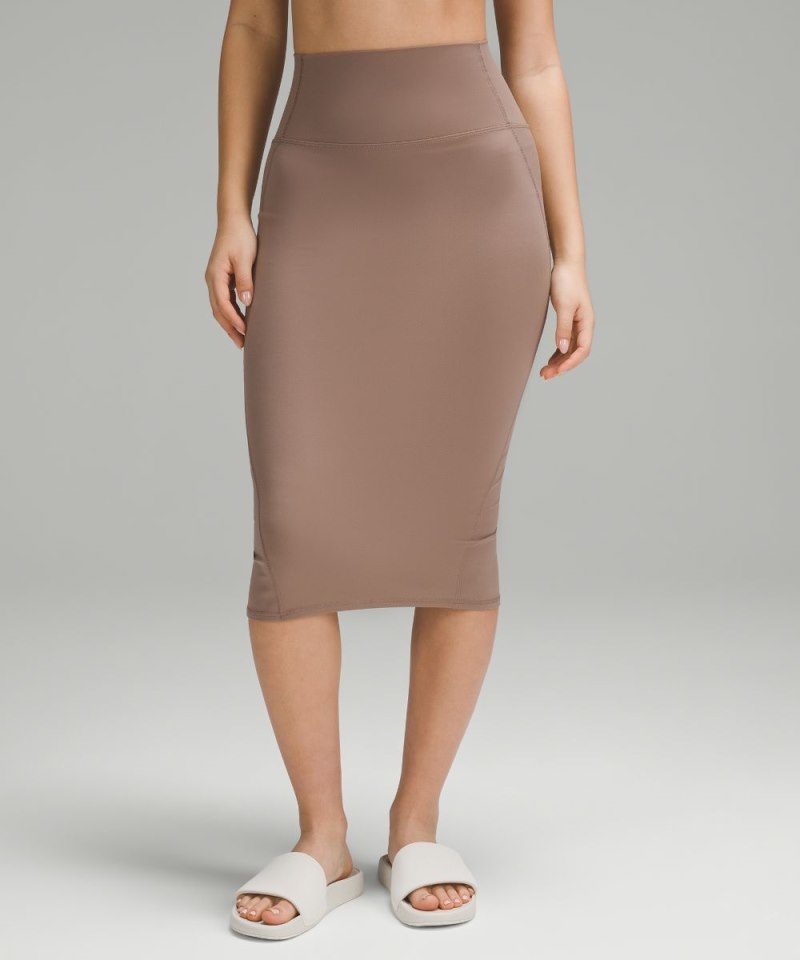 Lululemon Nulu Slim-Fit High-Rise Skirt Taupetastic Online Outlet Sale