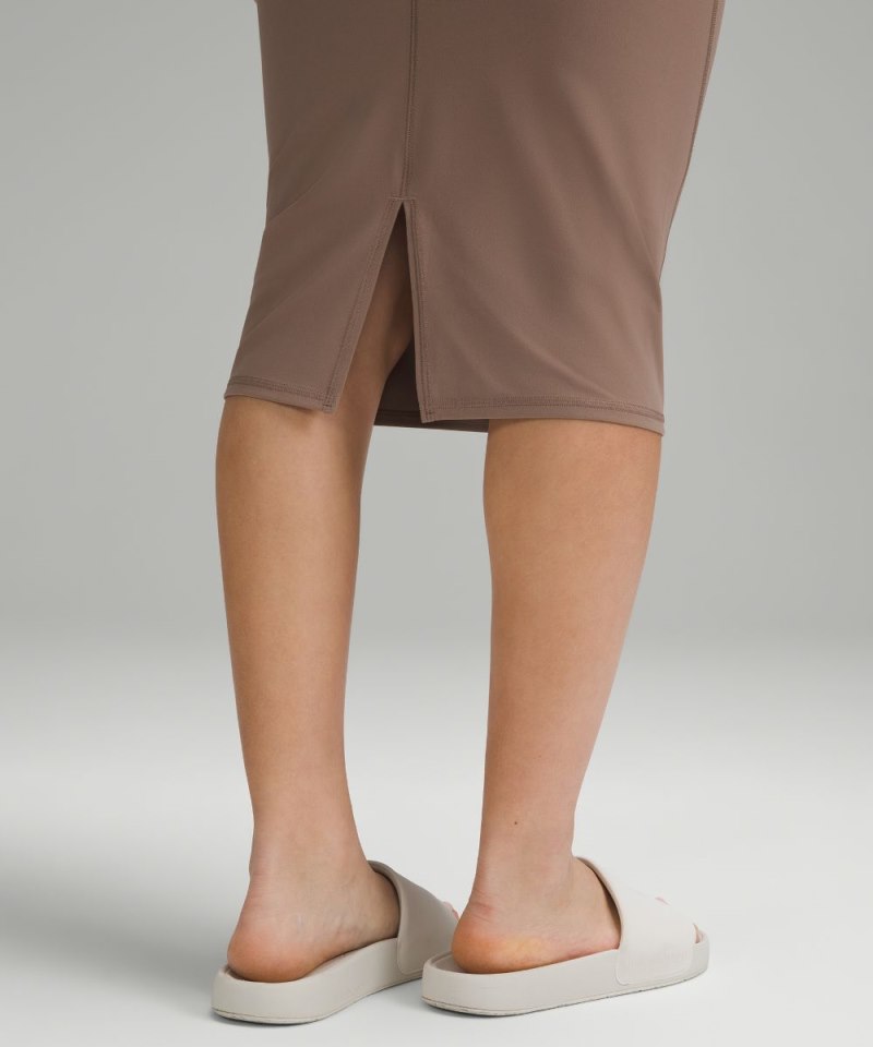 Lululemon Nulu Slim-Fit High-Rise Skirt Taupetastic Online Outlet Sale