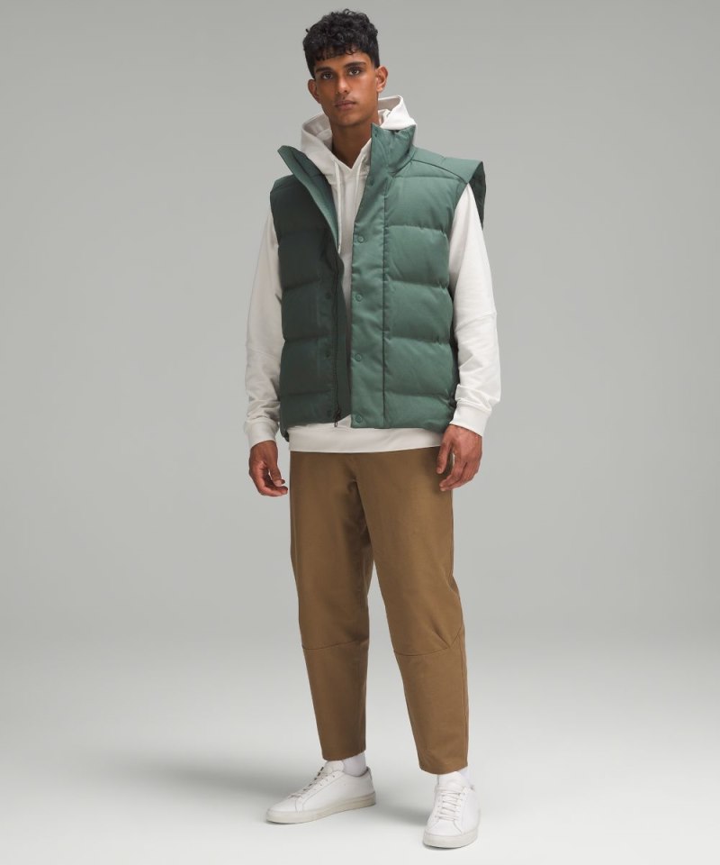 Lululemon Wunder Puff Vest *Tech Canvas Dark Forest Online Outlet Sale
