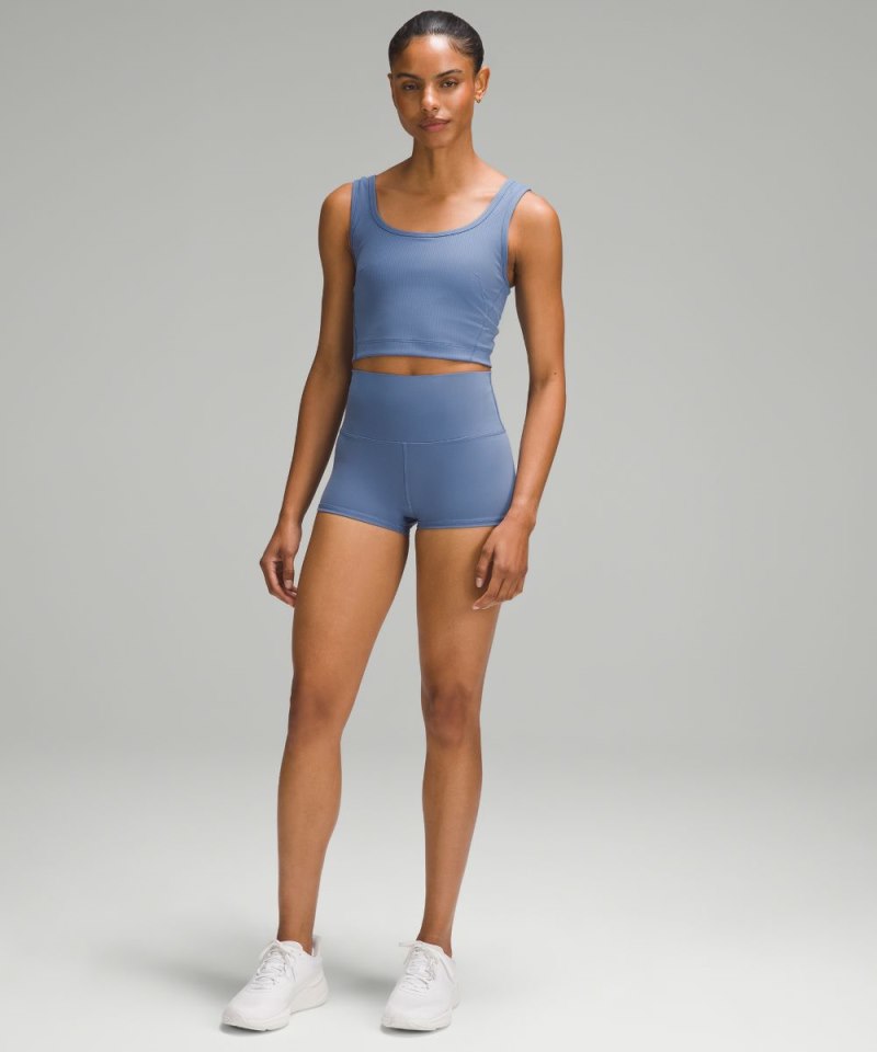 Lululemon Wunder Train High-Rise Short 2" Oasis Blue Online Outlet Sale