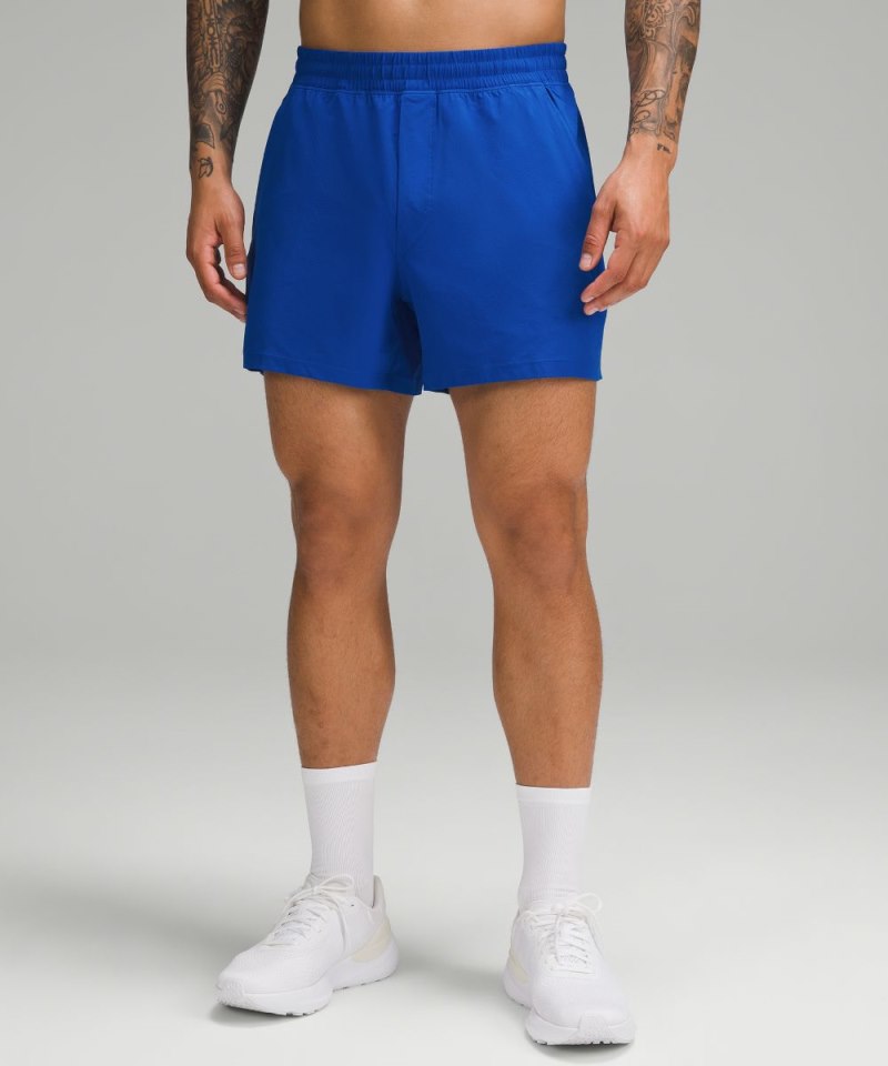 Lululemon Pace Breaker Linerless Short 5" Symphony Blue Online Outlet Sale